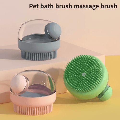 Anti - Flea Dog Shampoo & Brush Bundle - Natural Relief - Pawsome Planet