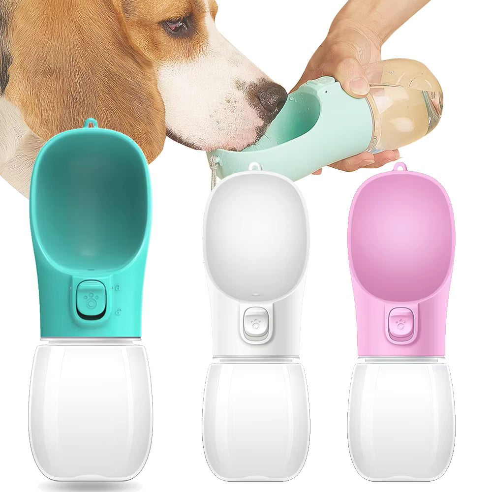Portable Dog Water Bottle Australia - Travel Hydration - Pawsome Planet