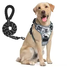 Escape-Proof Dog Harness & Leash - Premium Safety
