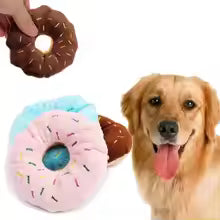 Squeaky Donut Toy 