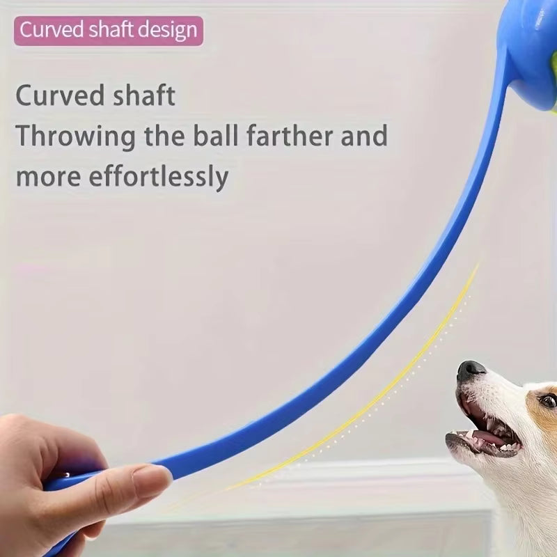 Dog Fetch Ball & Launcher Kit - Tough & Durable - Pawsome Planet