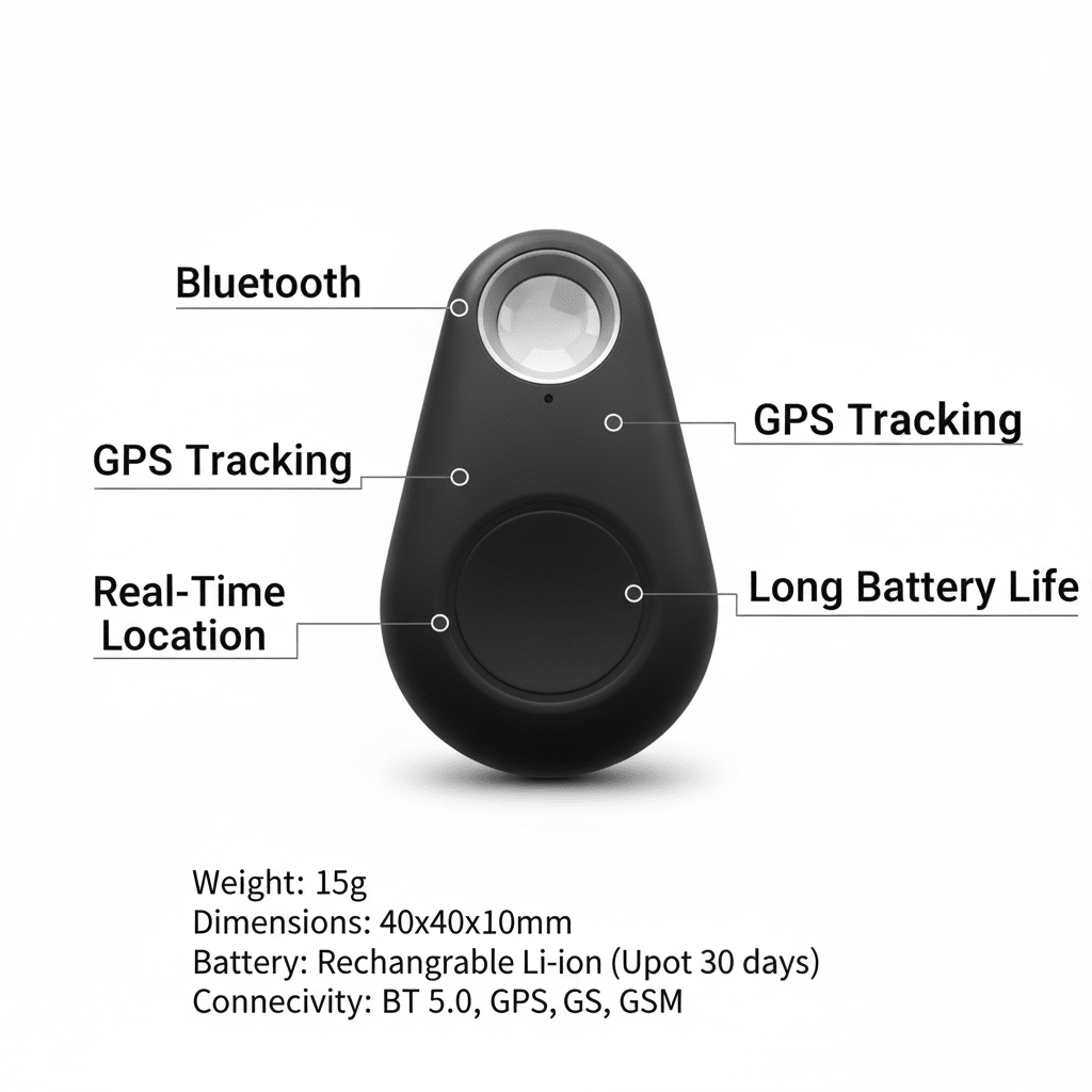 GPS Dog Collar Bundle - Real - Time Pet Tracking - Pawsome Planet