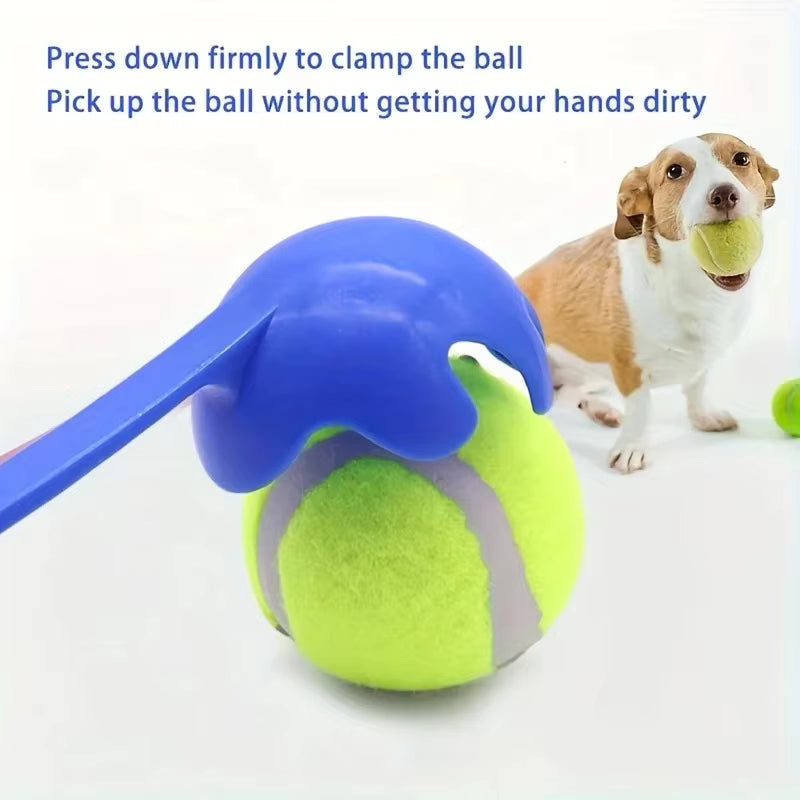 Dog Fetch Ball & Launcher Kit - Tough & Durable - Pawsome Planet