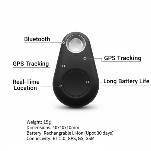 Pet GPS - Bluetooth - Pawsome Planet