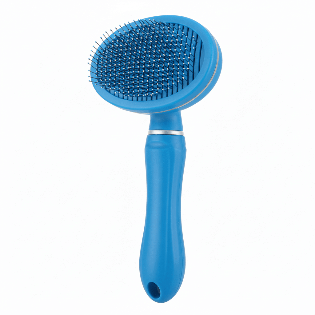 Self‑Cleaning Cat & Dog Grooming Brush - Pawsome Planet